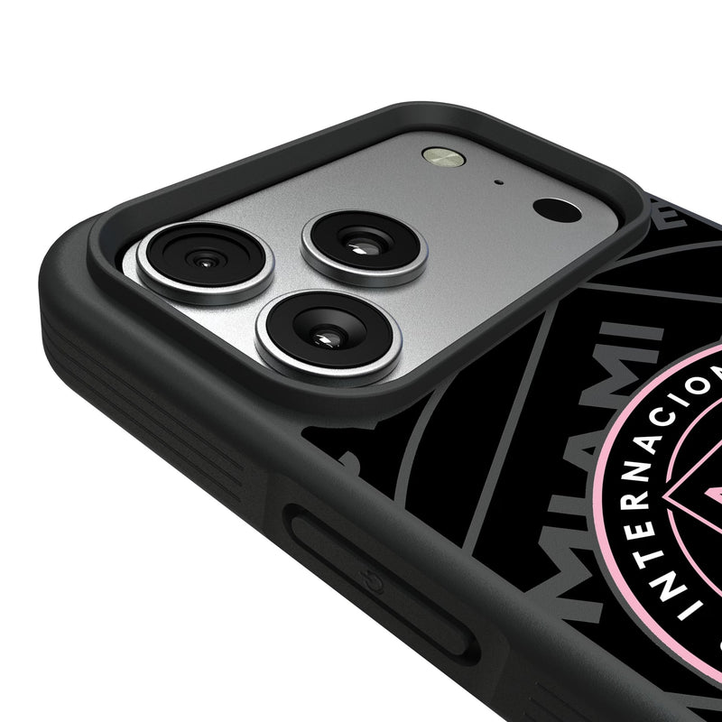 Inter Miami CF Monocolor Tilt iPhone Bump Phone Case for Apple iPhone Detail.Jpg