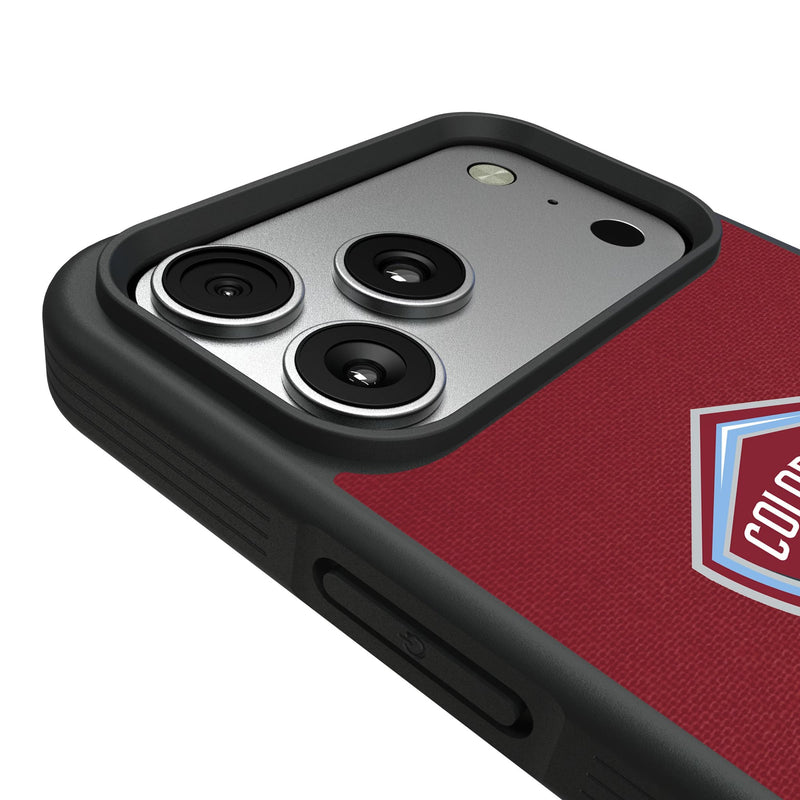 Colorado Rapids Stripe iPhone Bump Phone Case for Apple iPhone Detail.Jpg