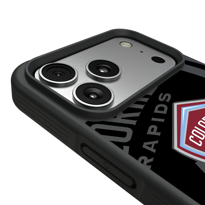 Colorado Rapids Personalized Tilt iPhone Bump Phone Case for Apple iPhone Detail.Jpg