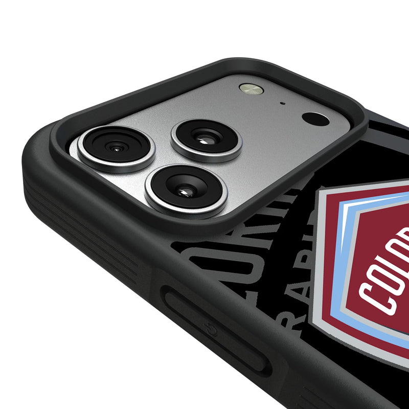 Colorado Rapids Monocolor Tilt iPhone Bump Phone Case for Apple iPhone Detail.Jpg