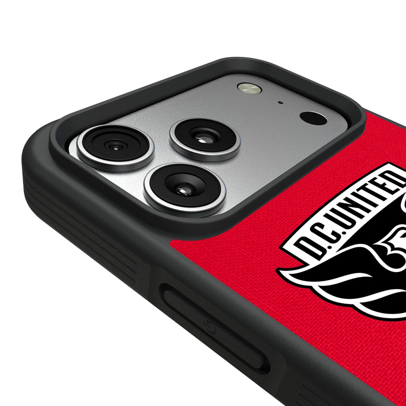 DC United Endzone Solid iPhone Bump Phone Case for Apple iPhone Detail.Jpg