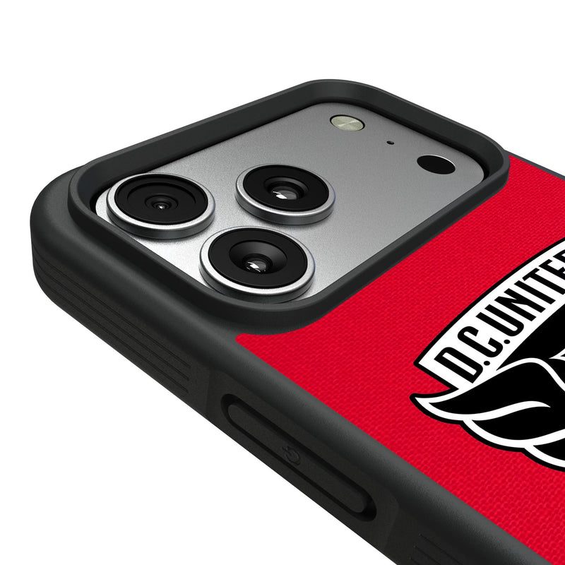 DC United Personalized Stripe iPhone Bump Phone Case for Apple iPhone Detail.Jpg