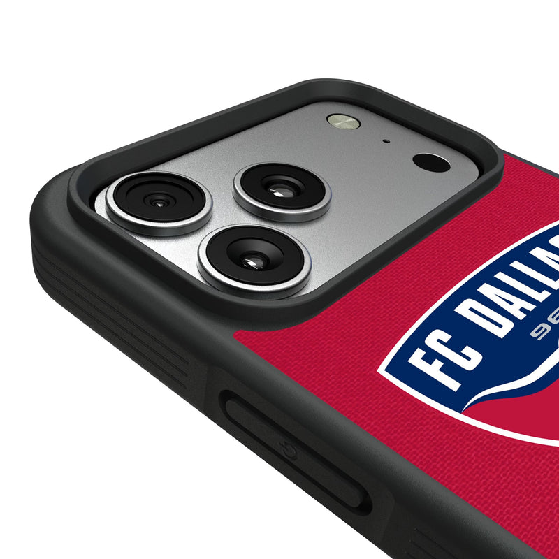 FC Dallas Endzone Solid iPhone Bump Phone Case for Apple iPhone Detail.Jpg