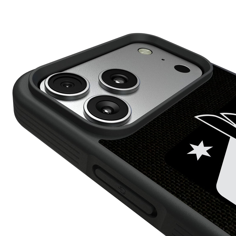 Minnesota United FC Diagonal Stripe iPhone Bump Phone Case for Apple iPhone Detail.Jpg