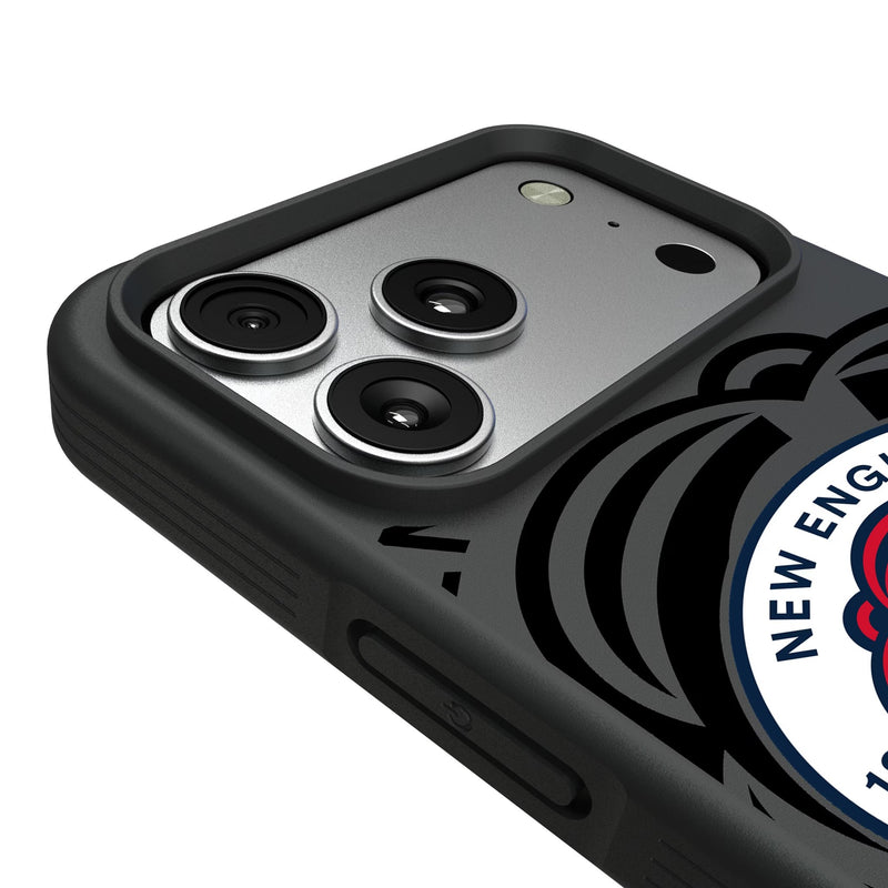 New England Revolution Monocolor Tilt iPhone Bump Phone Case for Apple iPhone Detail.Jpg