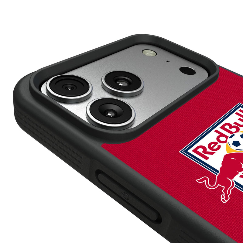 New York Red Bulls Endzone Solid iPhone Bump Phone Case for Apple iPhone Detail.Jpg