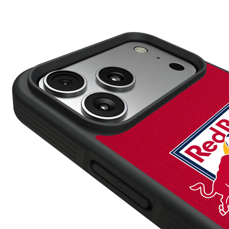 New York Red Bulls Stripe iPhone Bump Phone Case for Apple iPhone Detail.Jpg