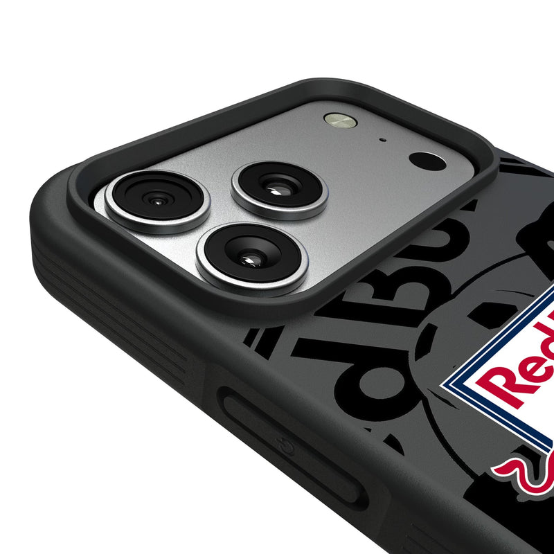 New York Red Bulls Monocolor Tilt iPhone Bump Phone Case for Apple iPhone Detail.Jpg