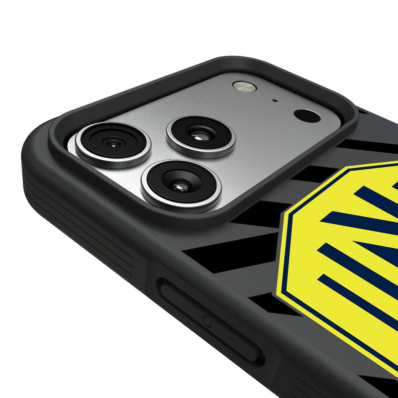Nashville SC Monocolor Tilt iPhone Bump Phone Case for Apple iPhone Detail.Jpg