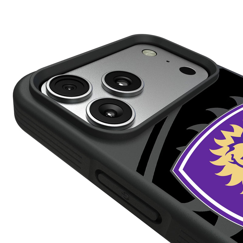 Orlando City Soccer Club Monocolor Tilt iPhone Bump Phone Case for Apple iPhone Detail.Jpg