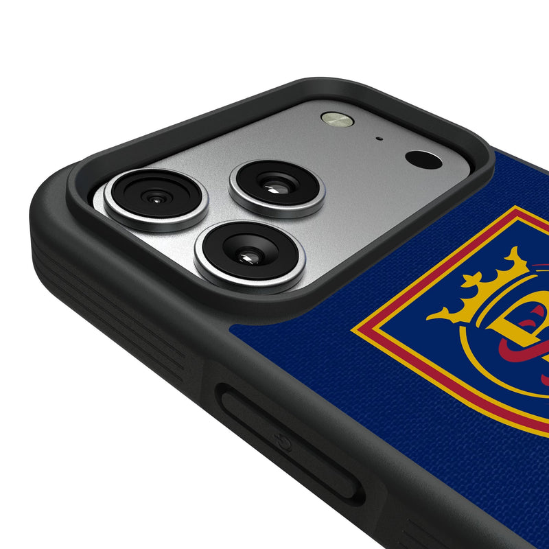 Real Salt Lake Endzone Solid iPhone Bump Phone Case for Apple iPhone Detail.Jpg