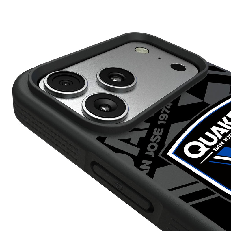 San Jose Earthquakes Personalized Tilt iPhone Bump Phone Case for Apple iPhone Detail.Jpg