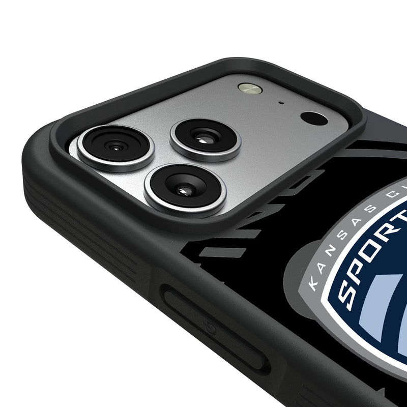 Sporting Kansas City Monocolor Tilt iPhone Bump Phone Case for Apple iPhone Detail.Jpg
