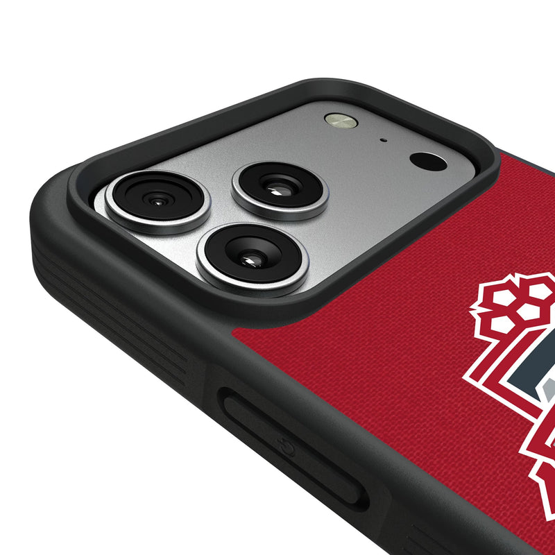 Toronto FC Stripe iPhone Bump Phone Case for Apple iPhone Detail.Jpg