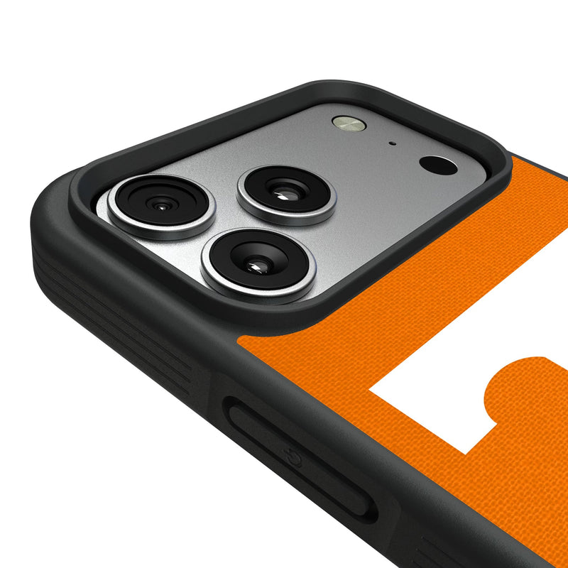 University of Tennessee Volunteers Personalized Stripe iPhone Bump Phone Case for Apple iPhone Detail.Jpg