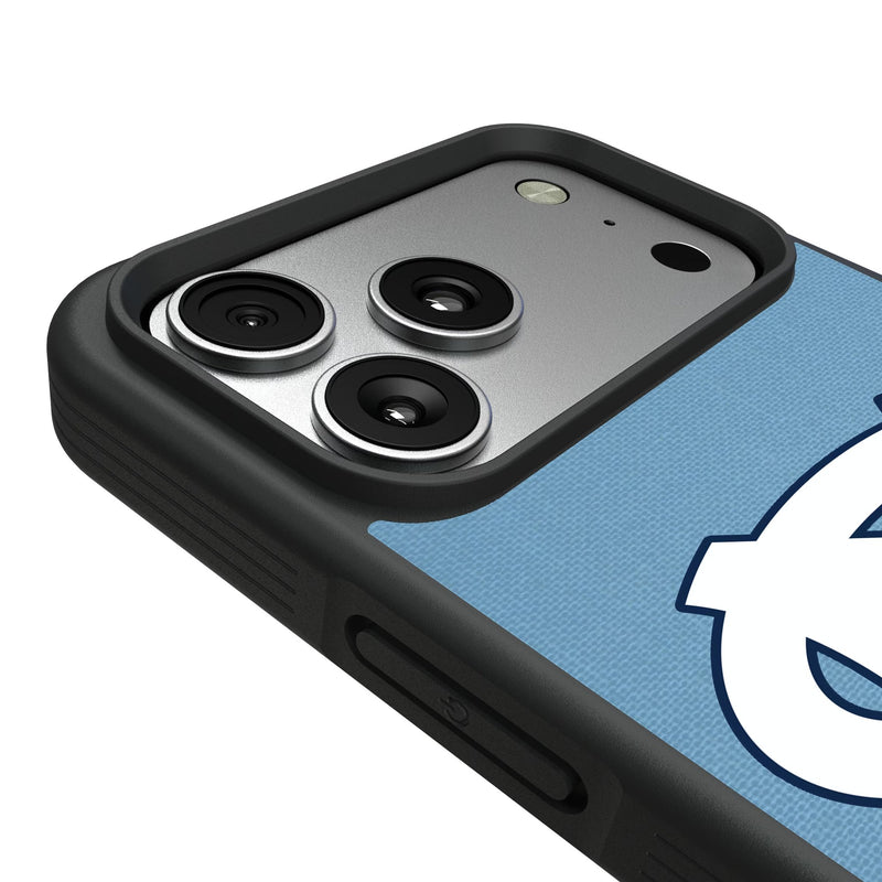 University of North Carolina Tar Heels Personalized Stripe iPhone Bump Phone Case for Apple iPhone Detail.Jpg