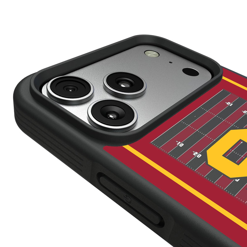 University of Southern California Trojans Field iPhone Bump Phone Case for Apple iPhone Detail.Jpg