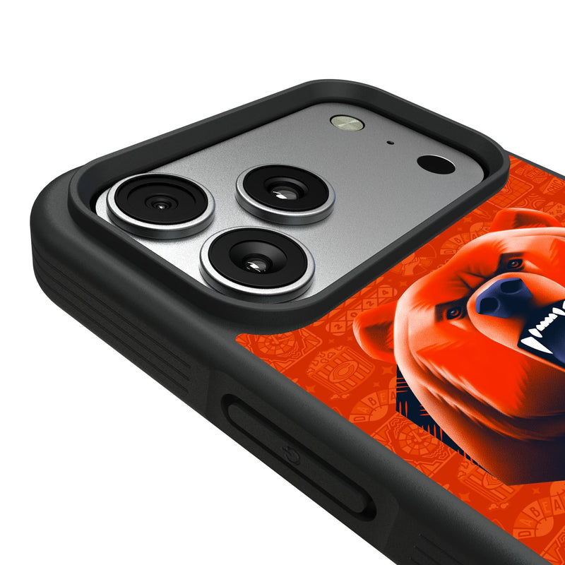 Chicago Bears 2024 Edition iPhone Bump Phone Case for Apple iPhone Detail.Jpg