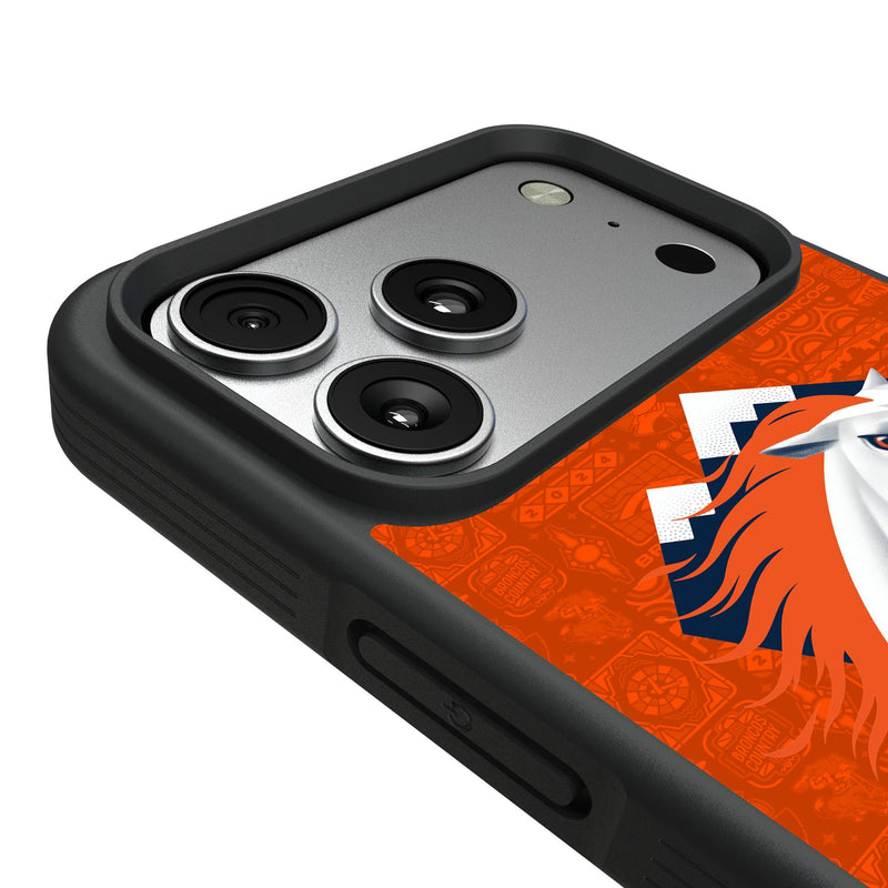 Denver Broncos 2024 Edition iPhone Bump Phone Case for Apple iPhone Detail.Jpg