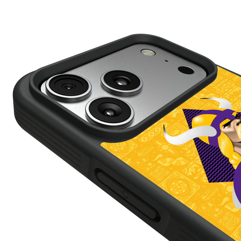 Minnesota Vikings 2024 Edition iPhone Bump Phone Case for Apple iPhone Detail.Jpg