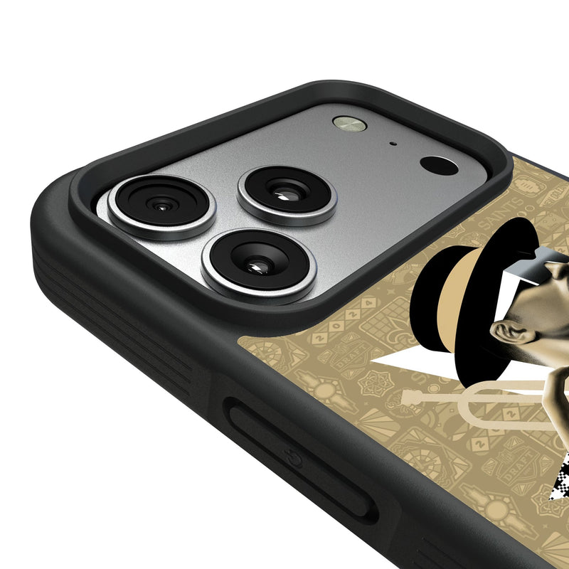 New Orleans Saints 2024 Edition iPhone Bump Phone Case for Apple iPhone Detail.Jpg