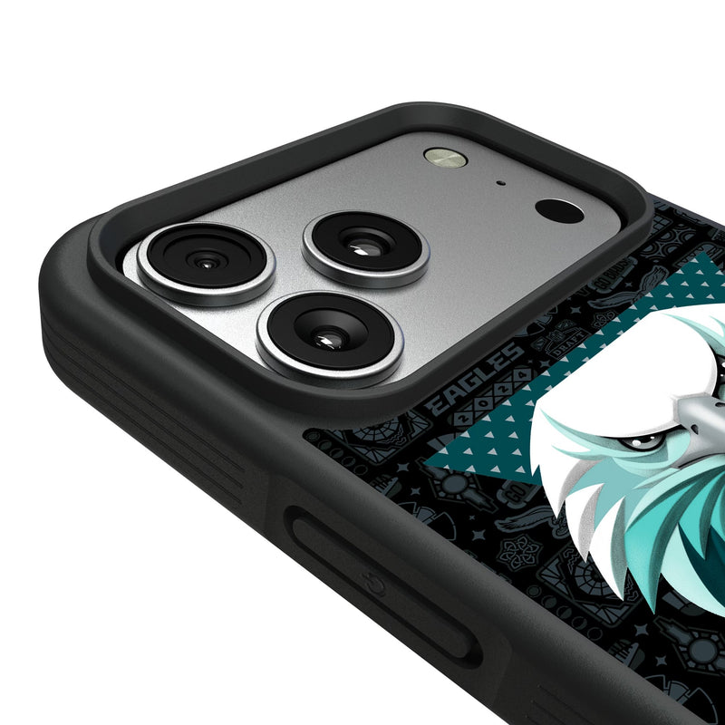 Philadelphia Eagles 2024 Edition iPhone Bump Phone Case for Apple iPhone Detail.Jpg