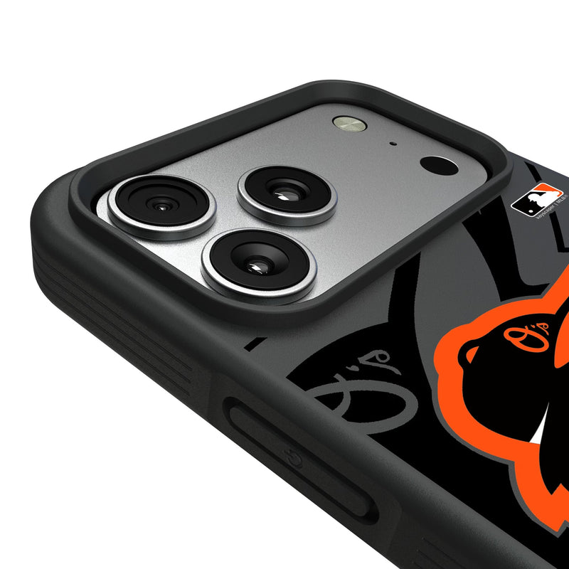 Baltimore Orioles Personalized Tilt iPhone Bump Phone Case for Apple iPhone Detail.Jpg