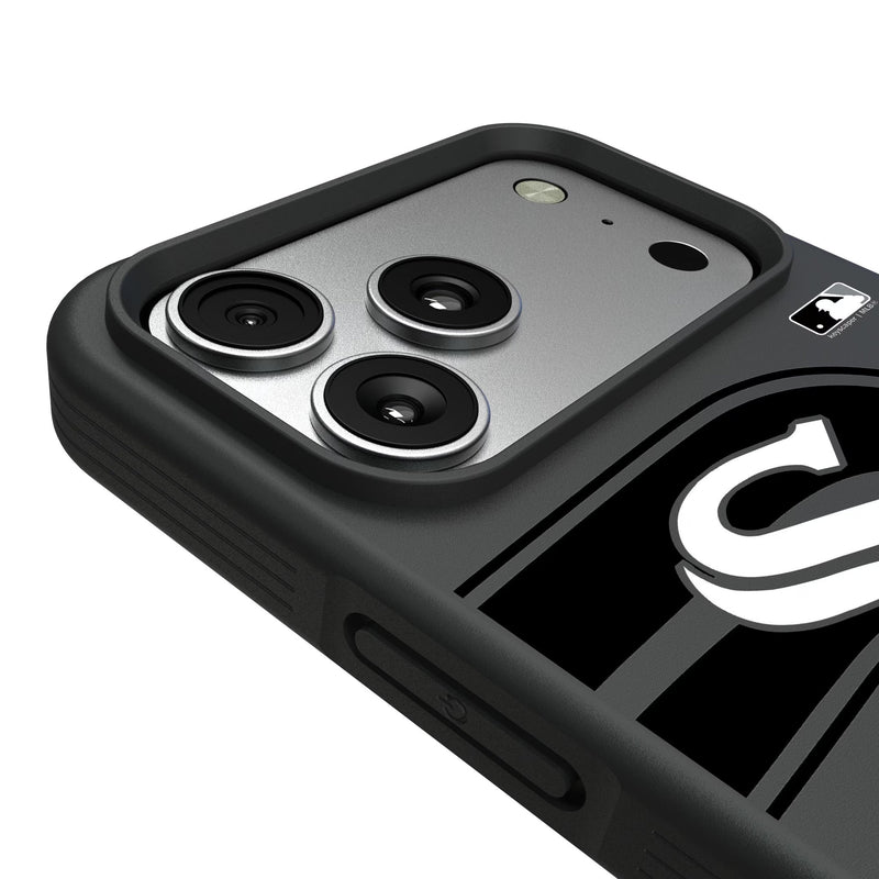 Chicago White Sox Personalized Tilt iPhone Bump Phone Case for Apple iPhone Detail.Jpg