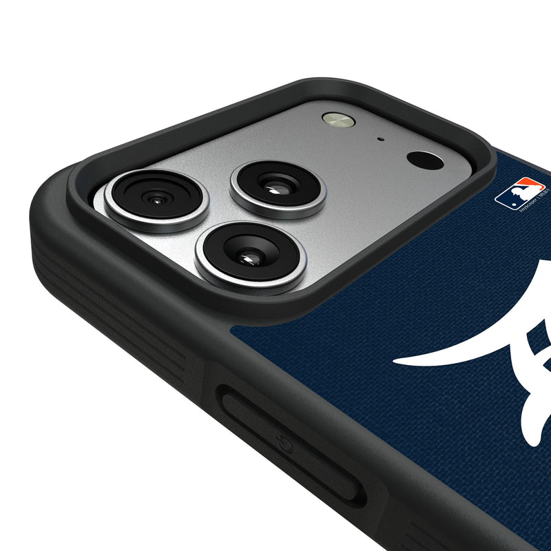 Detroit Tigers Solid iPhone Bump Phone Case for Apple iPhone Detail.Jpg