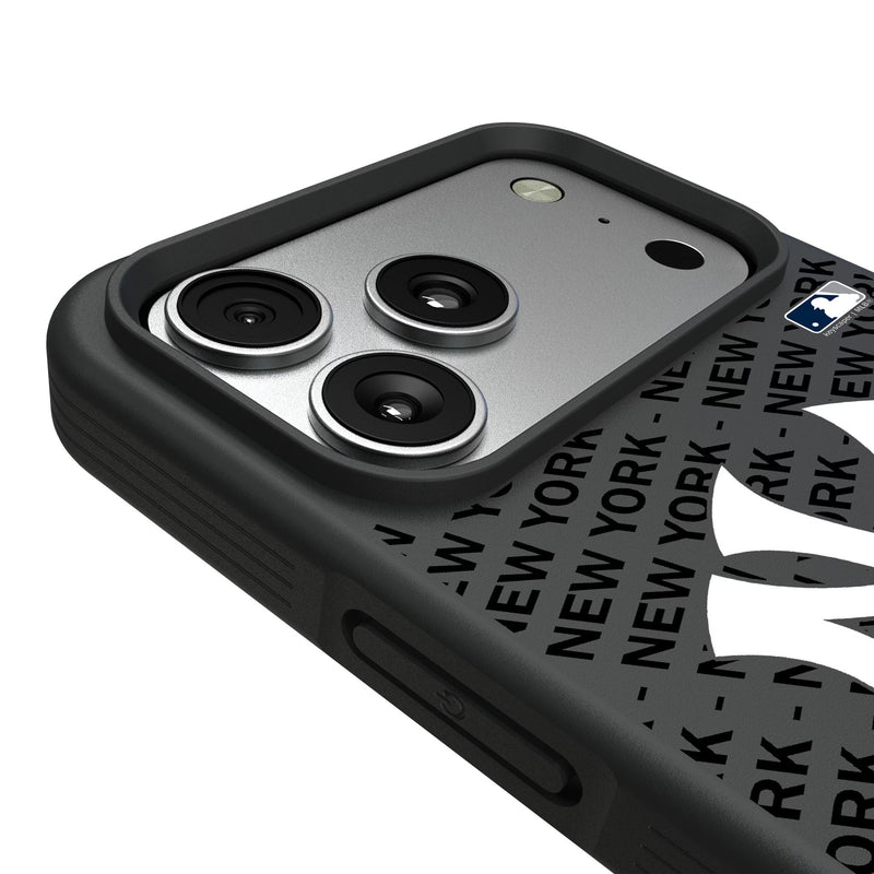 New York Yankees Personalized Tilt iPhone Bump Phone Case for Apple iPhone Detail.Jpg