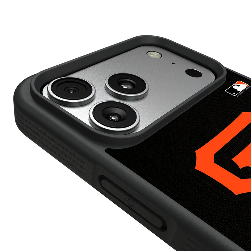 San Francisco Giants Solid iPhone Bump Phone Case for Apple iPhone Detail.Jpg