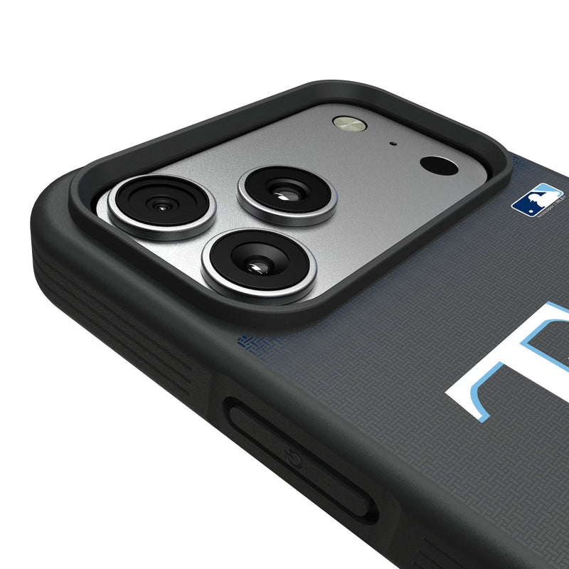 Tampa Bay Rays Linen iPhone Bump Phone Case for Apple iPhone Detail.Jpg