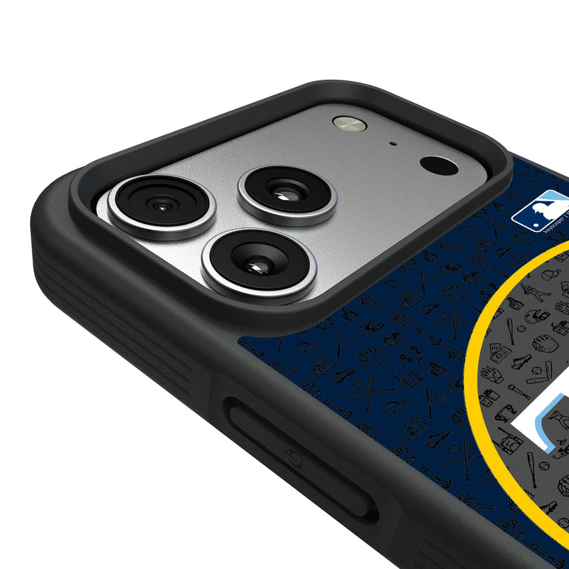 Tampa Bay Rays Personalized Circle iPhone Bump Phone Case for Apple iPhone Detail.Jpg