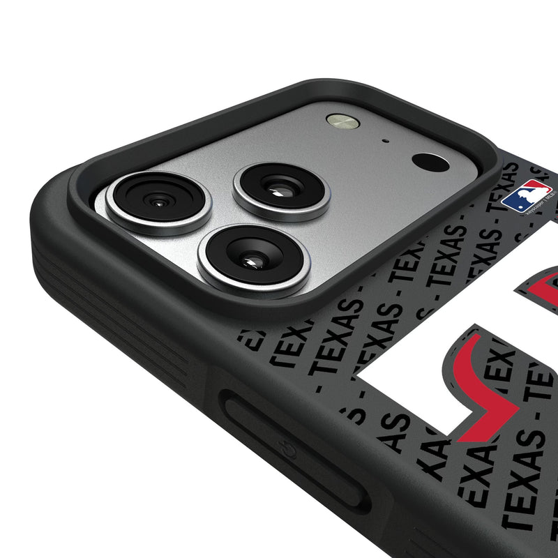 Texas Rangers Personalized Tilt iPhone Bump Phone Case for Apple iPhone Detail.Jpg