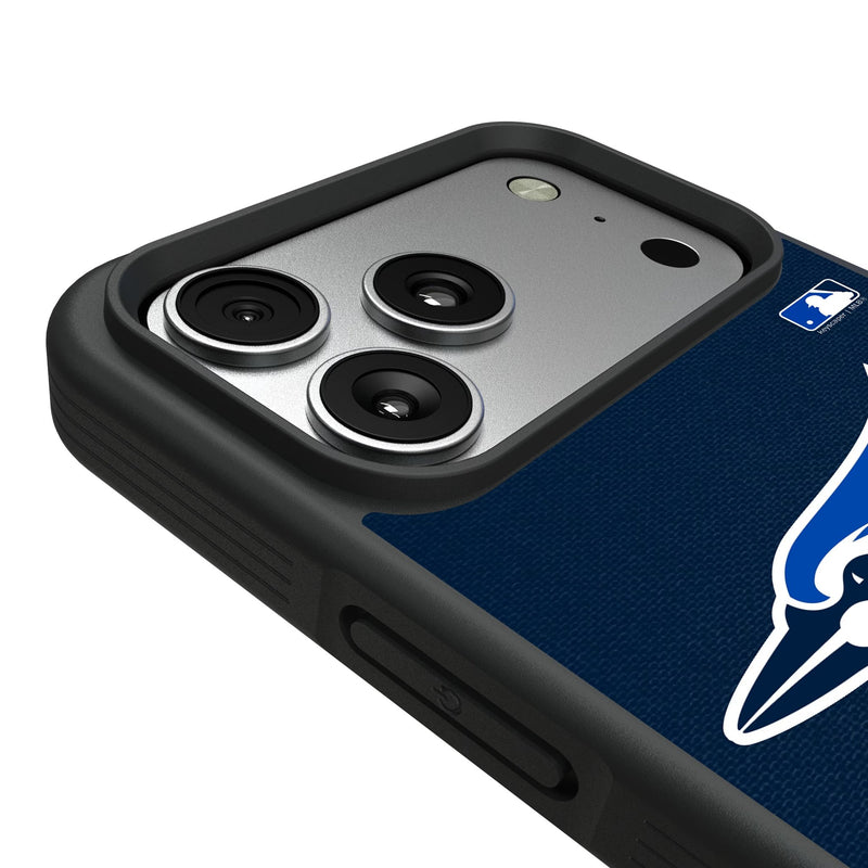 Toronto Blue Jays Personalized Stripe iPhone Bump Phone Case for Apple iPhone Detail.Jpg