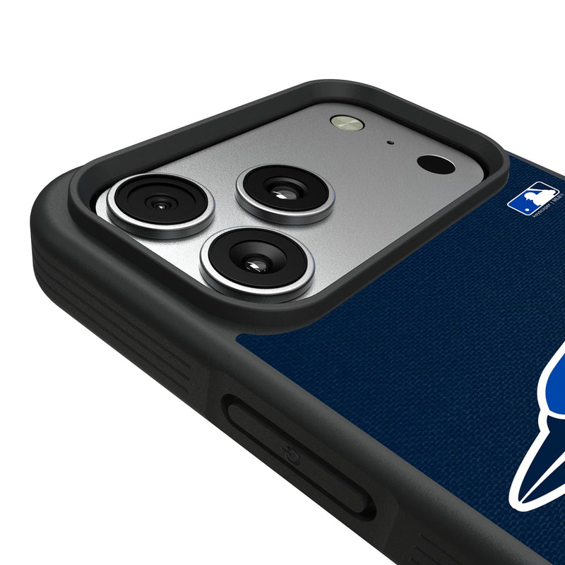 Toronto Blue Jays Solid iPhone Bump Phone Case for Apple iPhone Detail.Jpg