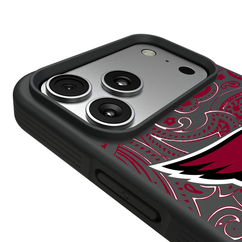 Arizona Cardinals Paisley iPhone Bump Phone Case for Apple iPhone Detail.Jpg