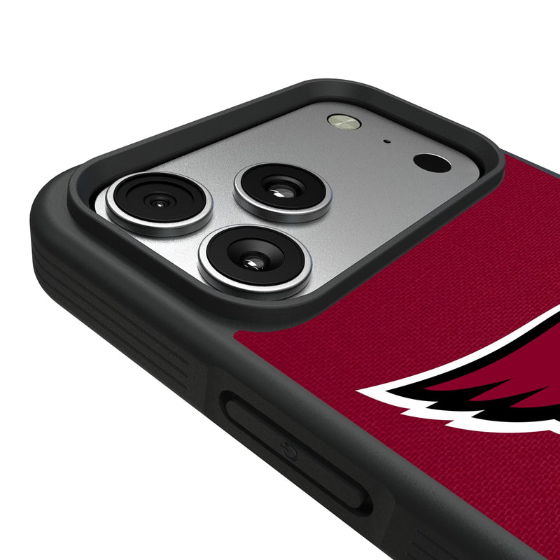 Arizona Cardinals Personalized Stripe iPhone Bump Phone Case for Apple iPhone Detail.Jpg