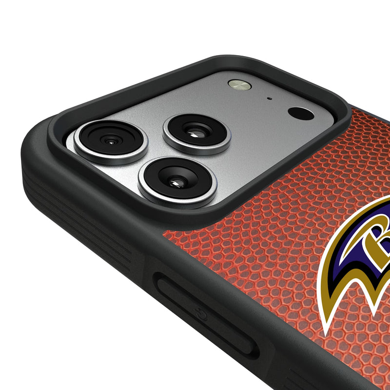Baltimore Ravens Personalized Football iPhone Bump Phone Case for Apple iPhone Detail.Jpg