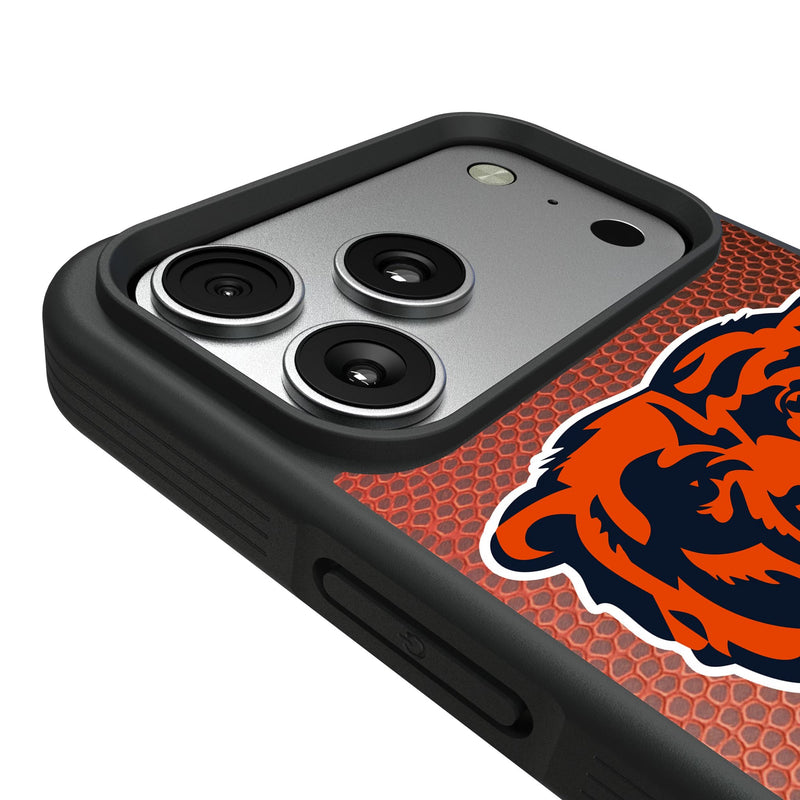 Chicago Bears Football Wordmark iPhone Bump Phone Case for Apple iPhone Detail.Jpg