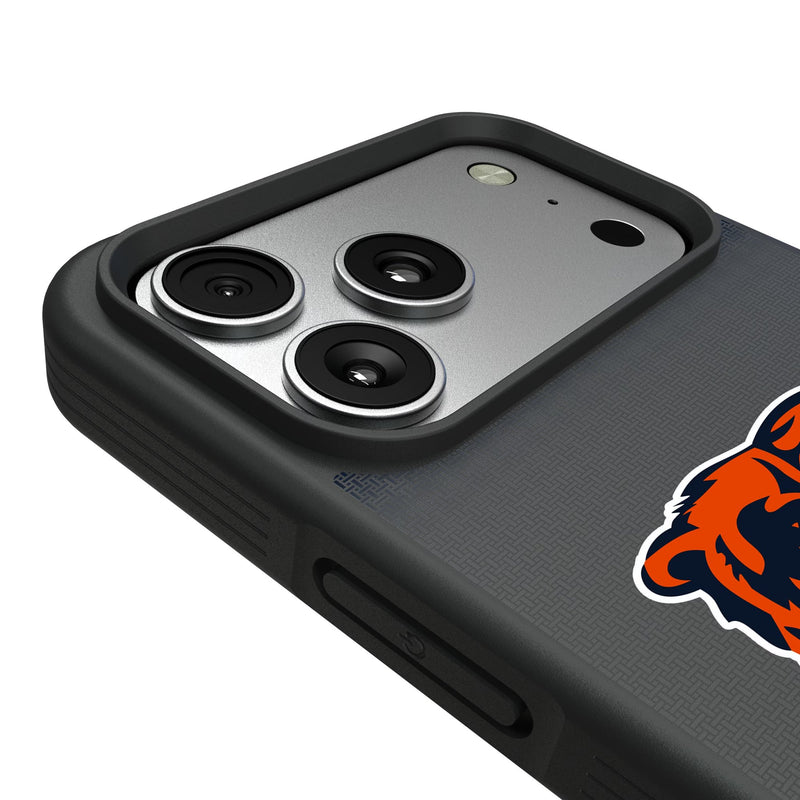 Chicago Bears Linen iPhone Bump Phone Case for Apple iPhone Detail.Jpg