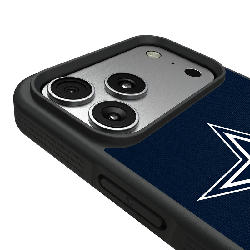 Dallas Cowboys Stripe iPhone Bump Phone Case for Apple iPhone Detail.Jpg