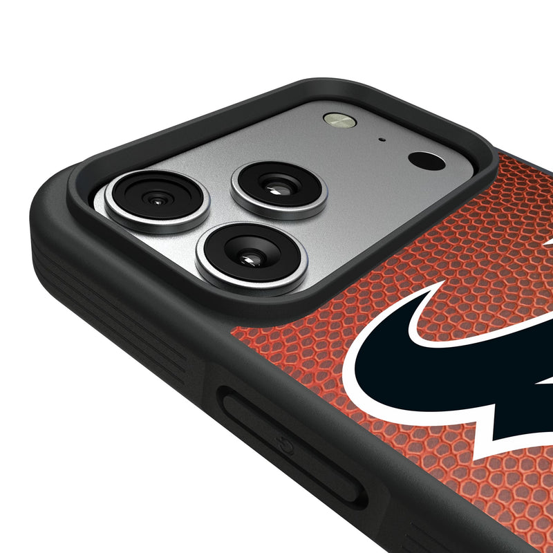 Houston Texans Football Wordmark iPhone Bump Phone Case for Apple iPhone Detail.Jpg