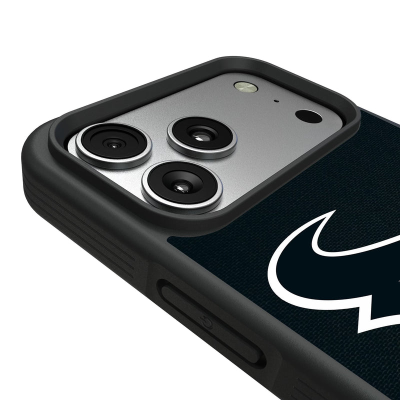 Houston Texans Stripe iPhone Bump Phone Case for Apple iPhone Detail.Jpg