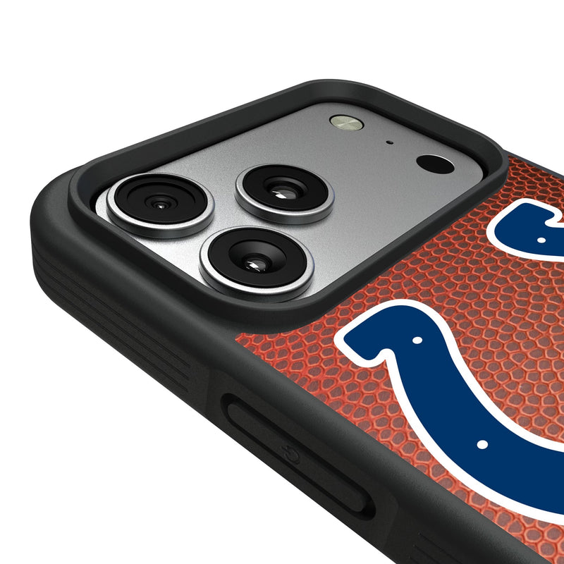 Indianapolis Colts Personalized Football iPhone Bump Phone Case for Apple iPhone Detail.Jpg
