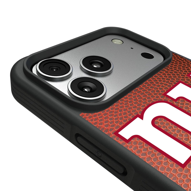 New York Giants Football Wordmark iPhone Bump Phone Case for Apple iPhone Detail.Jpg