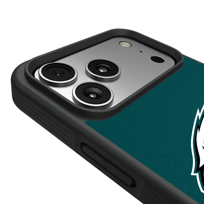 Philadelphia Eagles Stripe iPhone Bump Phone Case for Apple iPhone Detail.Jpg