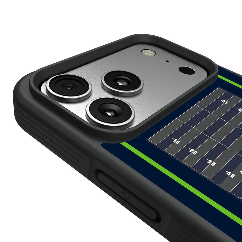 Seattle Seahawks Field iPhone Bump Phone Case for Apple iPhone Detail.Jpg