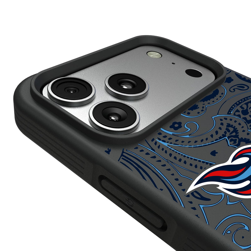 Tennessee Titans Paisley iPhone Bump Phone Case for Apple iPhone Detail.Jpg
