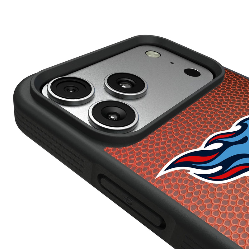 Tennessee Titans Personalized Football iPhone Bump Phone Case for Apple iPhone Detail.Jpg
